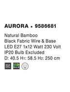 Pendul Nova Luce AURORA 9586681