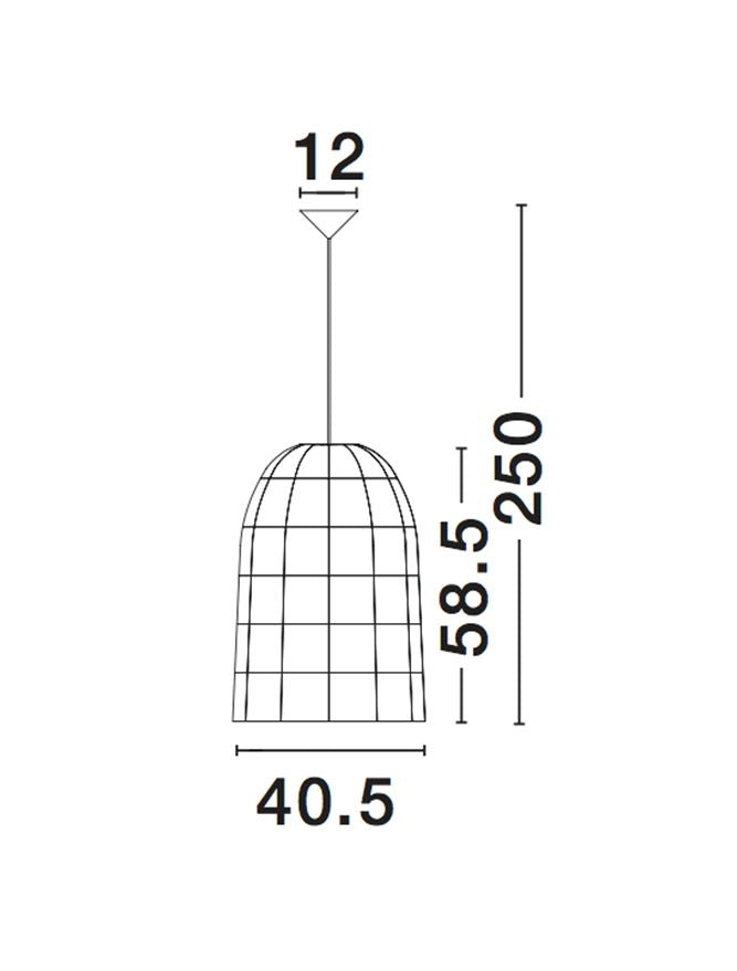 Pendul Nova Luce AURORA 9586681