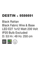 Lustra Nova Luce DESTIN 9586691