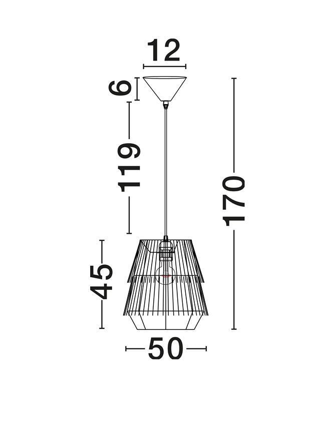Pendul Nova Luce SOL 9586803