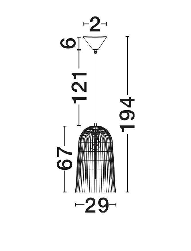 Pendul Nova Luce VENA 9586805