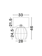 Veioza Nova Luce UMI 9586806