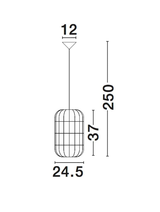Pendul Nova Luce AURORA 9587161