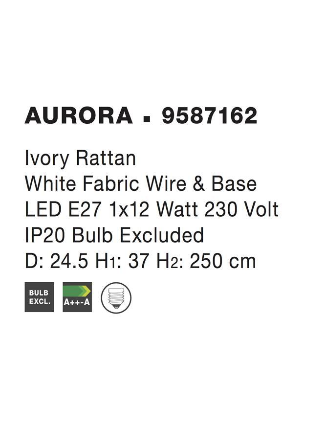 Pendul Nova Luce AURORA 9587162