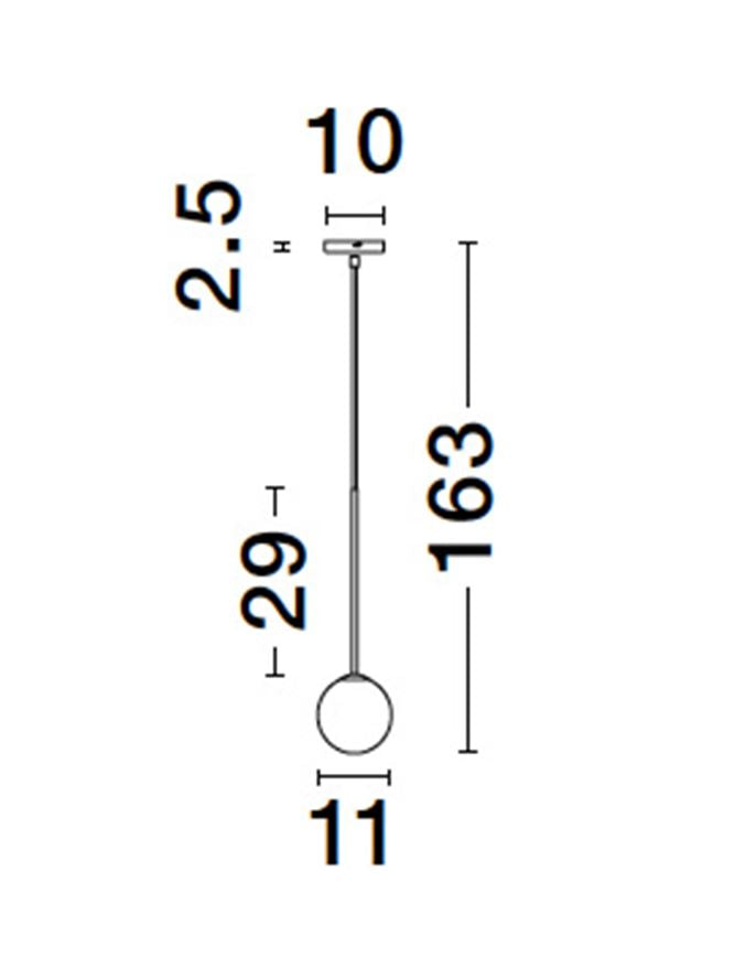 Pendul Nova Luce SAVOY 9620157