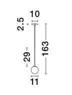 Pendul Nova Luce SAVOY 9620157