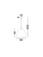 Pendul Nova Luce SOLIS 9620173
