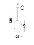 Pendul Nova Luce LATO 9624063