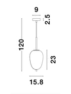 Pendul Nova Luce LATO 9624066