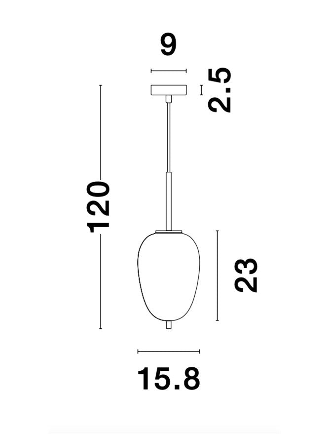 Pendul Nova Luce LATO 9624066