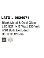 Pendul Nova Luce LATO 9624071