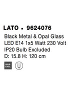Pendul Nova Luce LATO 9624076