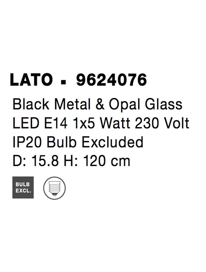 Pendul Nova Luce LATO 9624076