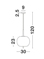 Pendul Nova Luce LATO 9624079