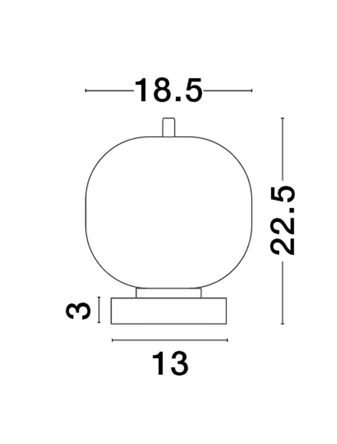 Veioza Nova Luce LATO 9624085