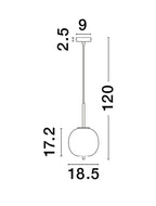 Pendul Nova Luce LATO 9624096