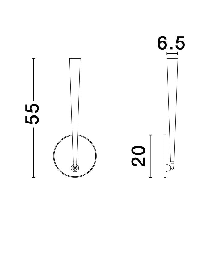 Plafoniera Nova Luce EKEI 9695107
