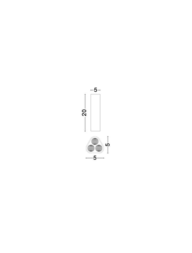 Spot aplicat fix Nova Luce ETHO 9695158