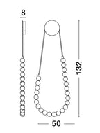 Aplica Nova Luce PERLA 9695204