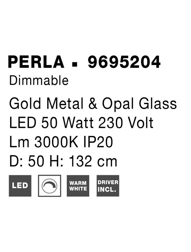 Aplica Nova Luce PERLA 9695204
