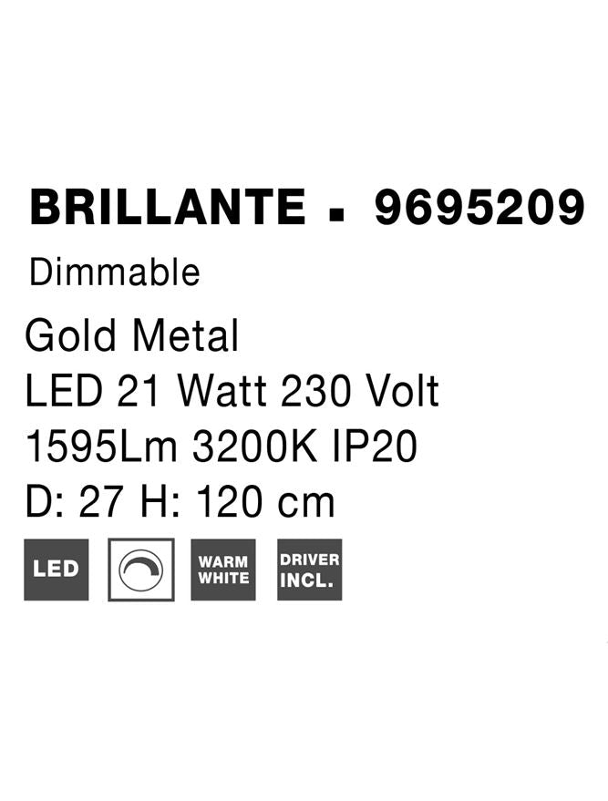 Candelabru Nova Luce BRILLANTE 9695209