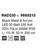 Lustra Nova Luce RACCIO 9695213