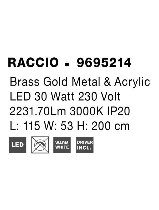 Lustra Nova Luce RACCIO 9695214