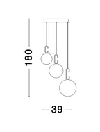 Lustra Nova Luce HOOK 9695223