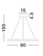 Lustra Nova Luce CANTRIA 9695238