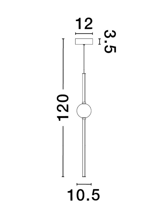 Pendul Nova Luce ACROBAT 9695256
