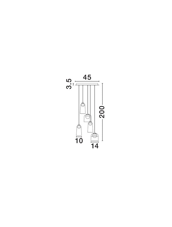 Candelabru Nova Luce DIONE 9695274