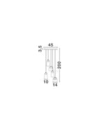 Candelabru Nova Luce DIONE 9695274