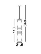 Pendul Nova Luce ANAPNOE 9695284