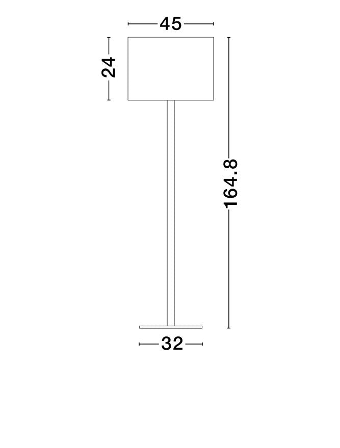 Lampadar Nova Luce SIBNIA 9695331