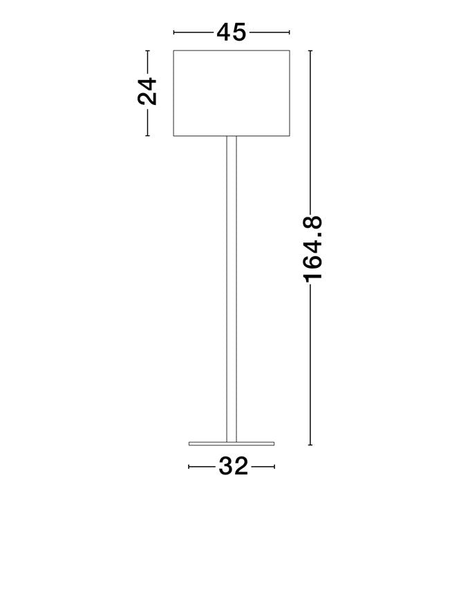 Lampadar Nova Luce SIBNIA 9695333