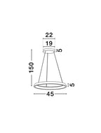 Lustra Nova Luce OVIA 9695701