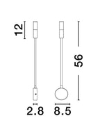 Aplica Nova Luce SONICA 9701621