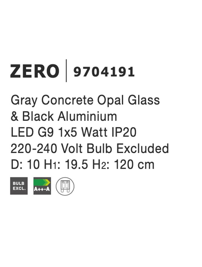 Pendul Nova Luce ZERO 9704191