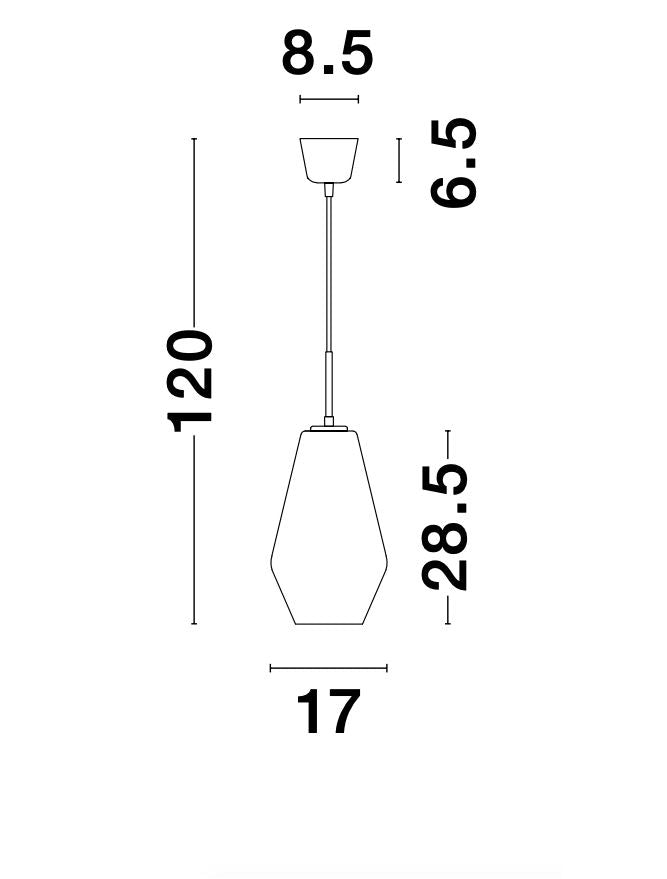 Pendul Nova Luce VEIRO 9724101