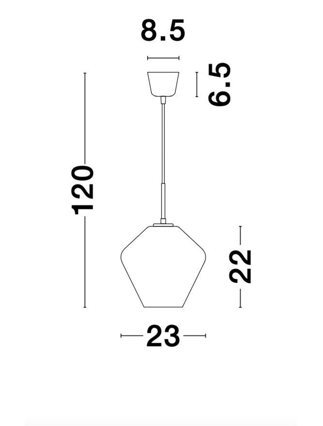 Pendul Nova Luce VEIRO 9724102