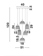 Candelabru Nova Luce MOND 9731215