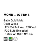 Lustra Nova Luce MOND 9731216