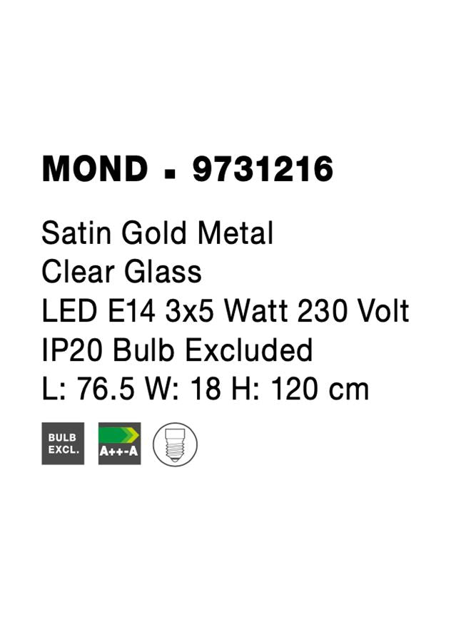 Lustra Nova Luce MOND 9731216