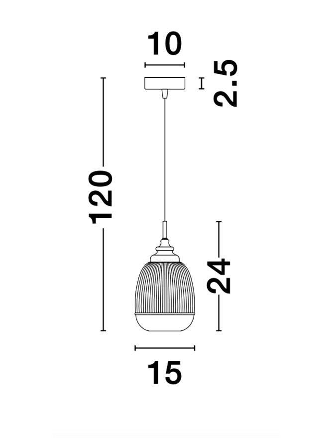 Pendul Nova Luce MOND 9738210