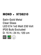 Pendul Nova Luce MOND 9738210