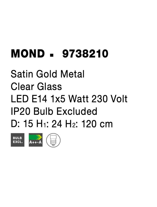 Pendul Nova Luce MOND 9738210