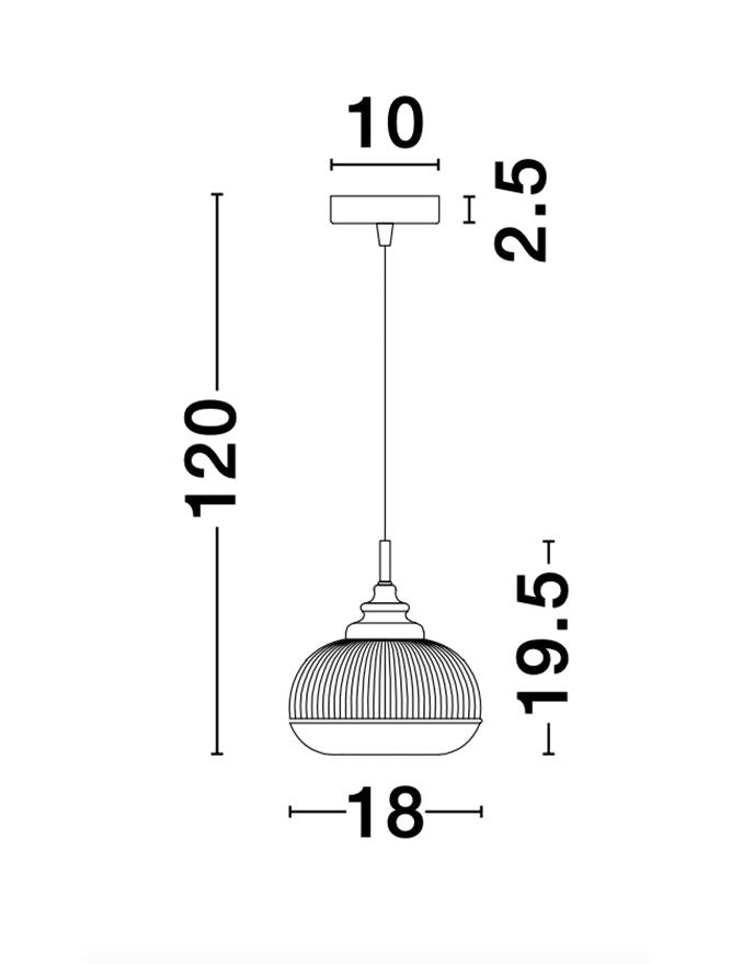 Pendul Nova Luce MOND 9738211