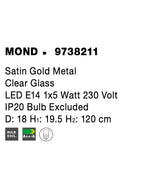 Pendul Nova Luce MOND 9738211
