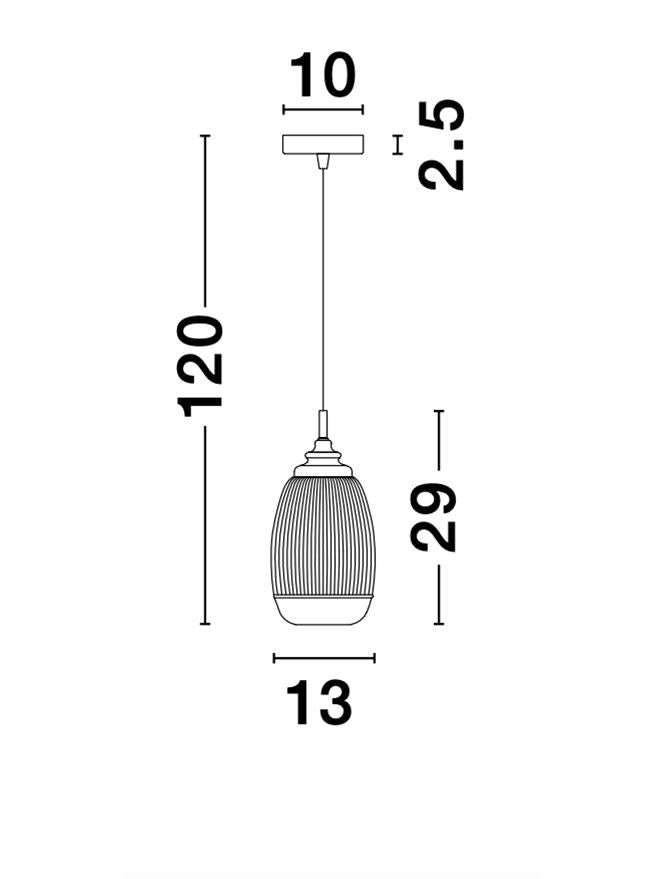 Pendul Nova Luce MOND 9738212