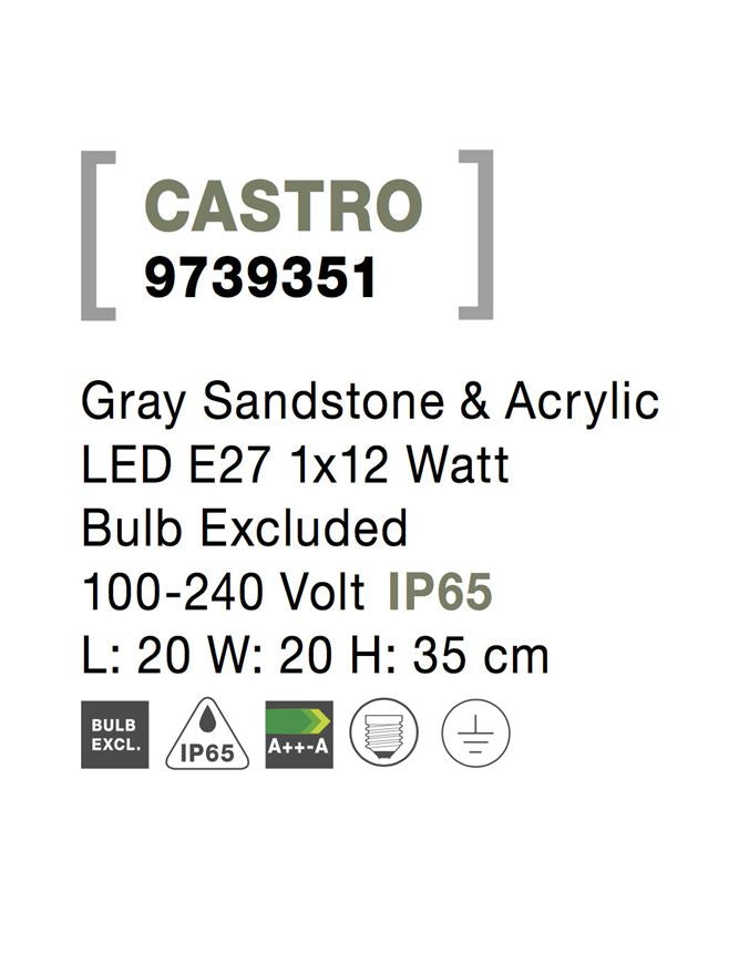 Stalp Nova Luce CASTRO 9739351
